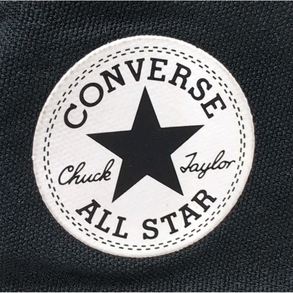 Converse Run Star Hike High Top Platform Sneakers Womens 8.5 Mens 7 Black White - Picture 9 of 16